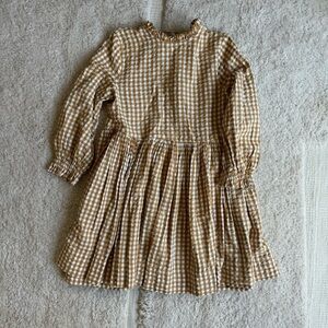 Free People boho gingham dress